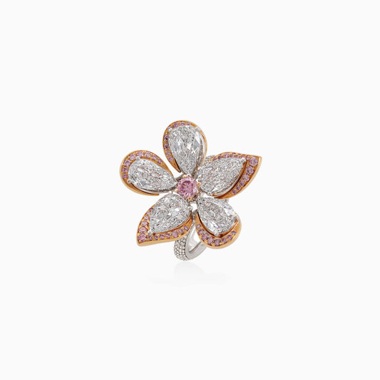 Aliel-High-Jewellery-Pink-and-White-Diamond-FlowerRing-CRN01508