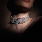 Bridal Diamond Choker Suite Aliel CPN01214 Image1
