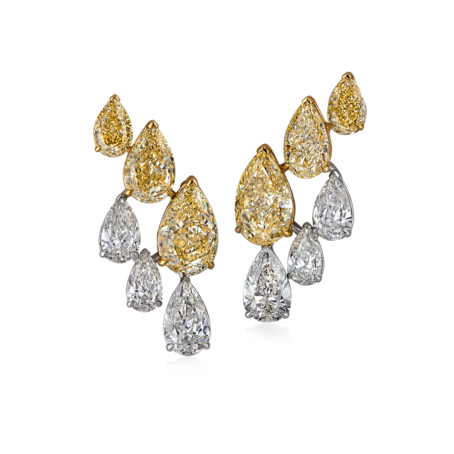 Yellow and White Diamond Suite