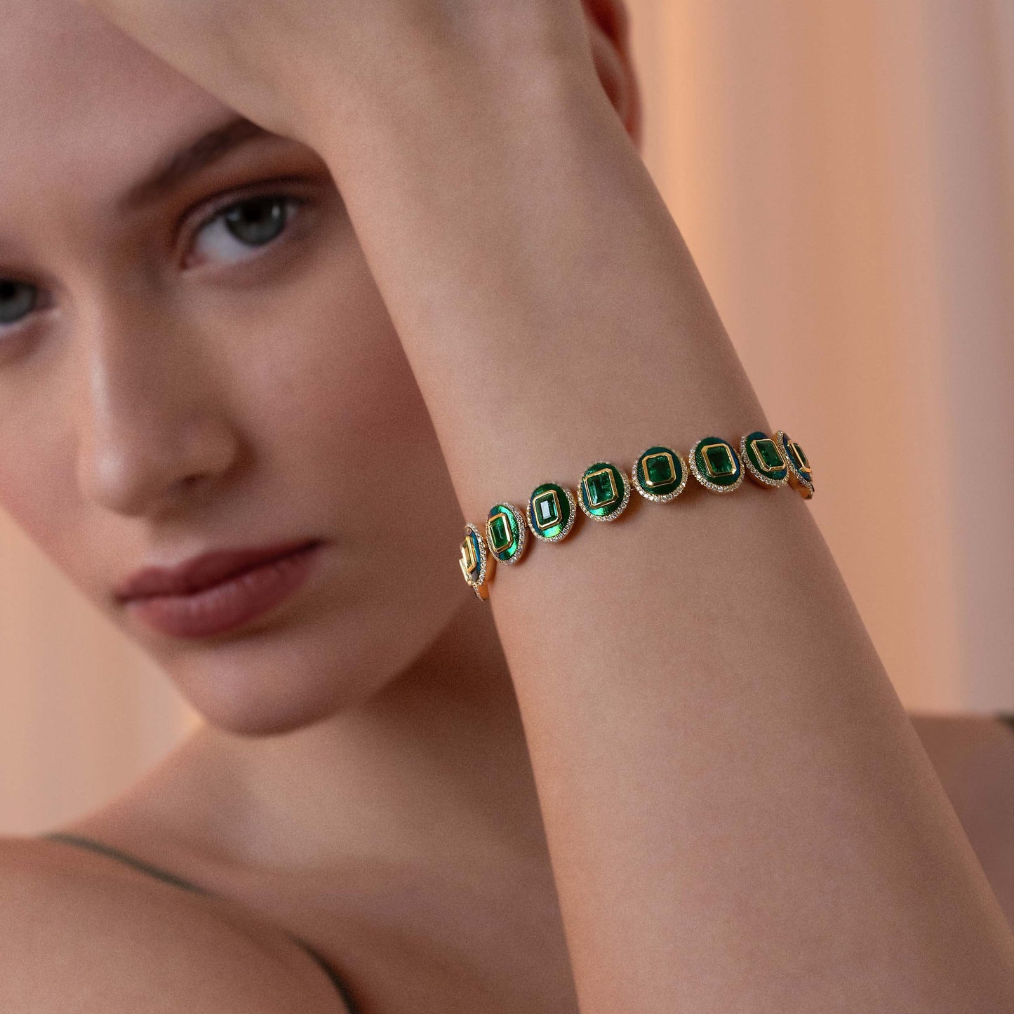 Emerald Bracelet - High Jewellery - ALIEL
