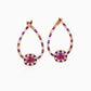 Spinel, Amethyst and diamond earrings Aliel high Jewellery CEN01172