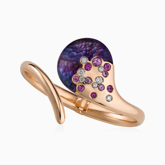 Alchemy Amethyst Bangle - Alchemy - ALIEL