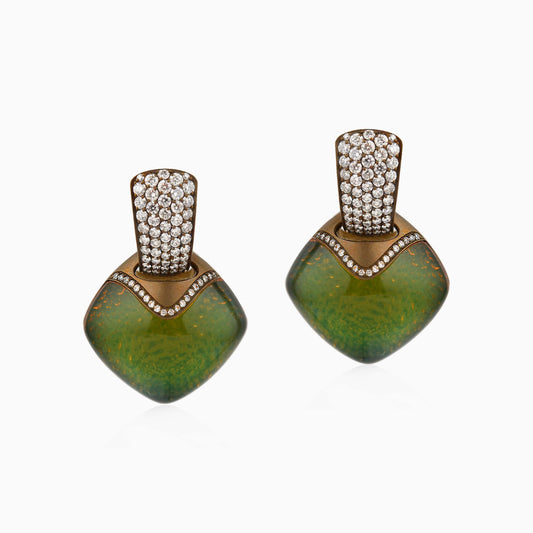 Alchemy Citrine Turquoise Earrings - Alchemy - ALIEL