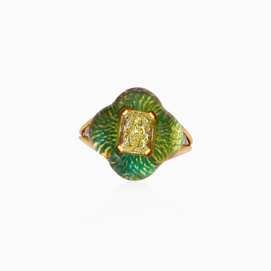 Alchemy Citrine Turquoise Ring - Alchemy - ALIEL
