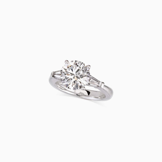 Brilliant Cut Diamond Solitaire Ring - High Jewellery - ALIEL