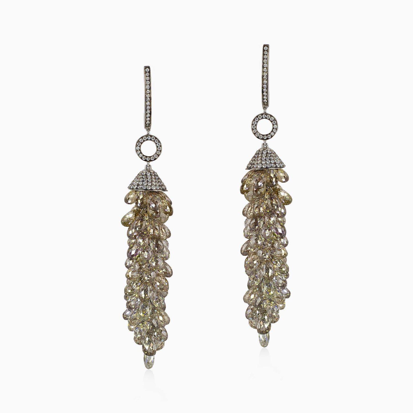 Briolette Diamond Earrings - High Jewellery - ALIEL