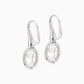 Oval Solitaire Earrings - High Jewelry Earrings CEN00886 by Aliel