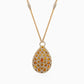 Citrine and Diamond Pendant - Fine Jewellery - ALIEL