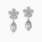 Diamond and Pearl Earrings - Fine Jewellery - ALIEL
