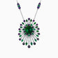 Emerald and Amethyst Diamond Pendant  High Jewellery  ALIEL