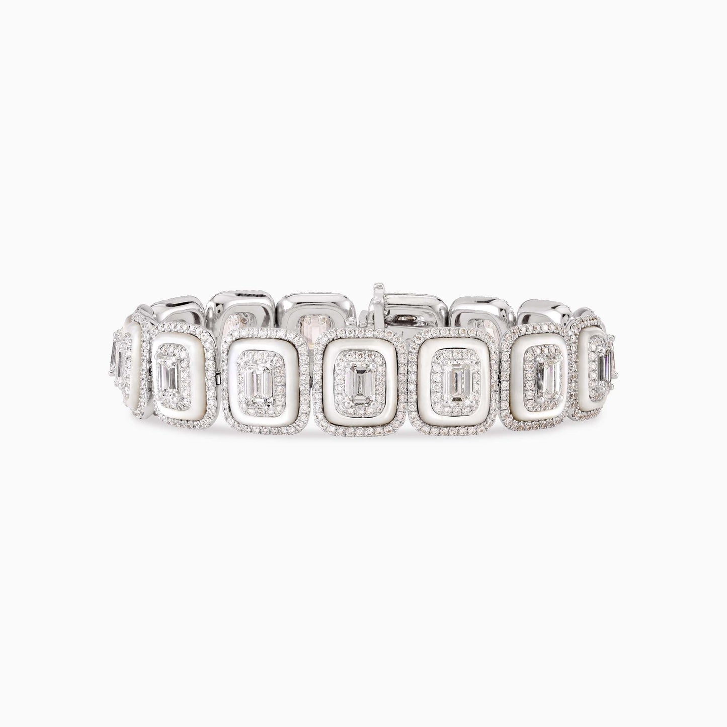 Emerald cut Diamond Bracelet - High Jewellery - ALIEL