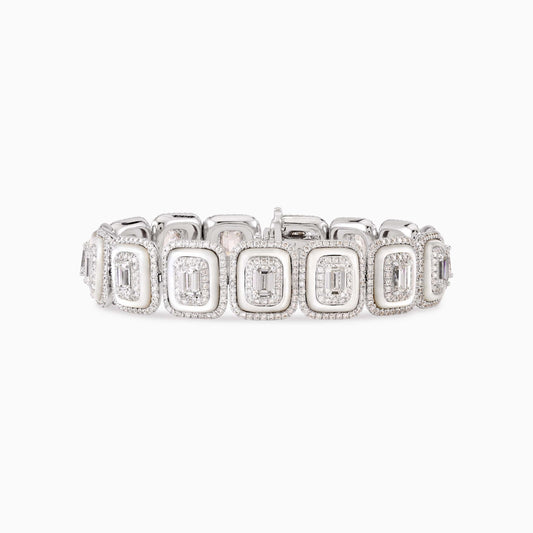 Emerald cut Diamond Bracelet - High Jewellery - ALIEL