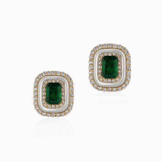 Emerald Earrings - Fine Jewellery - ALIEL