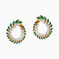 Emerald Hoop Earrings - High Jewellery - ALIEL