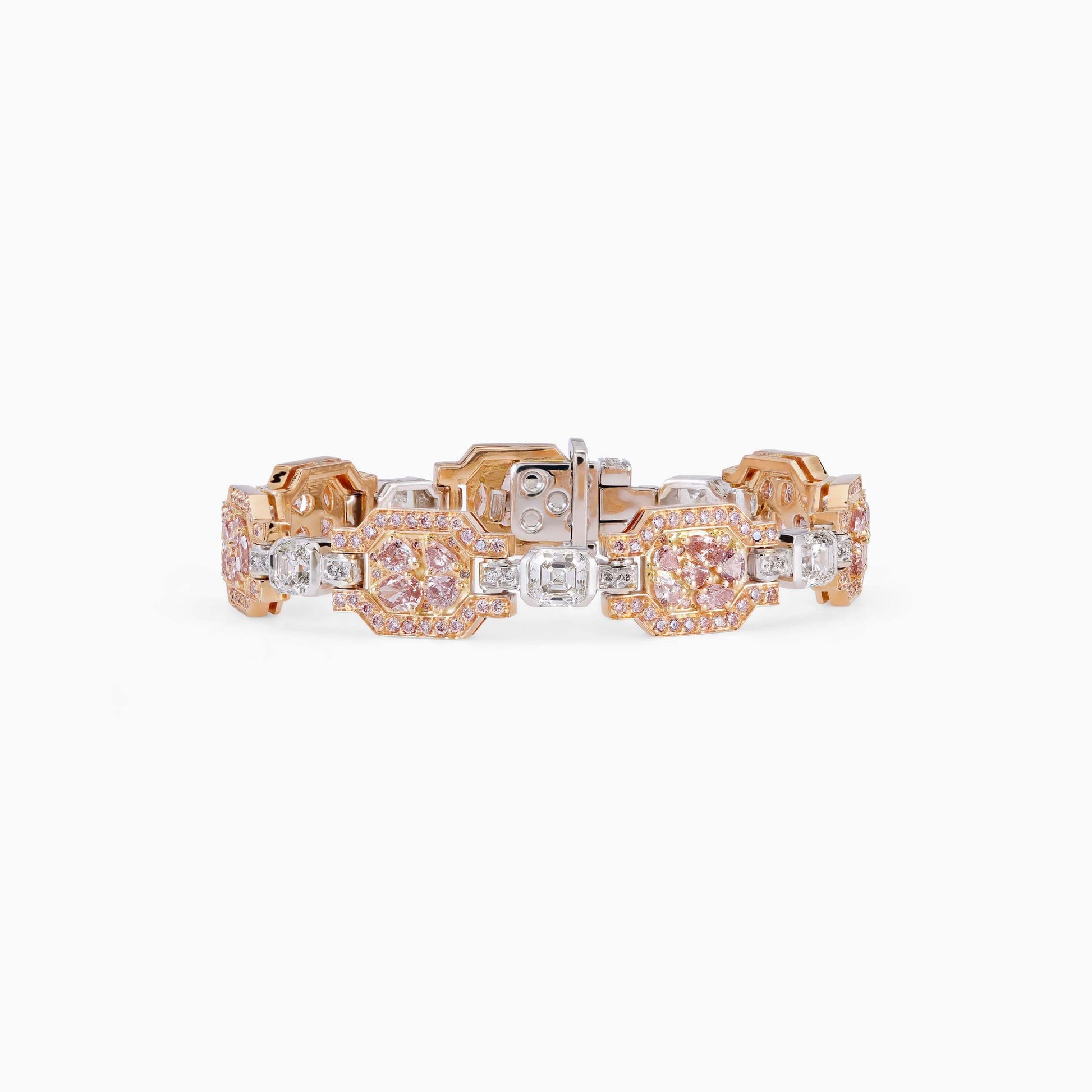 Fancy Pink Diamond Bracelet - High Jewellery - ALIEL