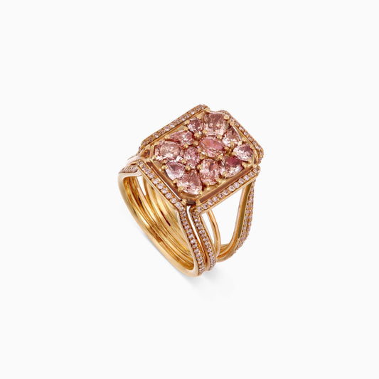 Fancy Pink Diamond Ring - High Jewellery - ALIEL