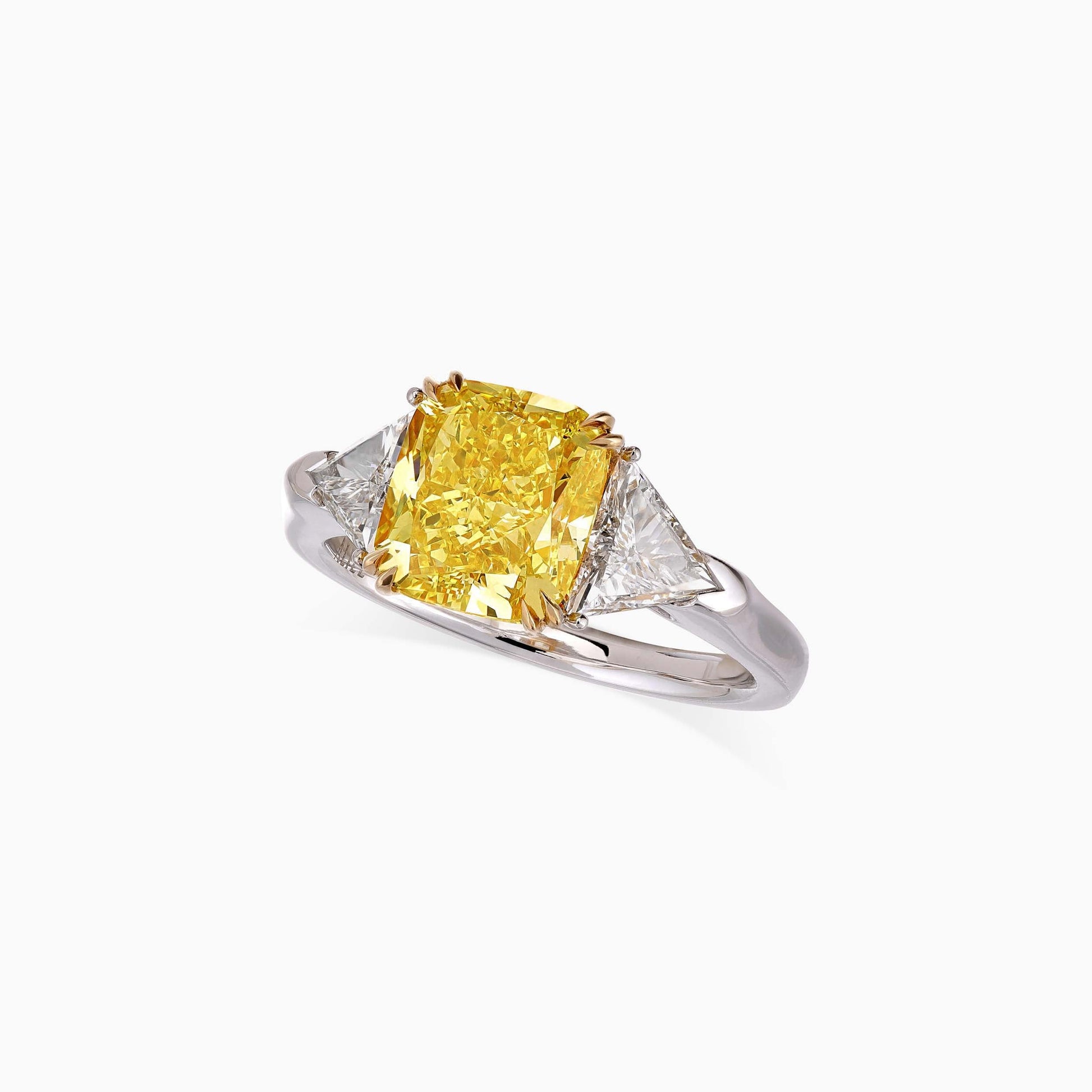 Fancy Vivid Yellow Diamond Ring - High Jewellery - ALIEL