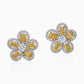 Floral Diamond Earrings - Fine Jewellery - ALIEL
