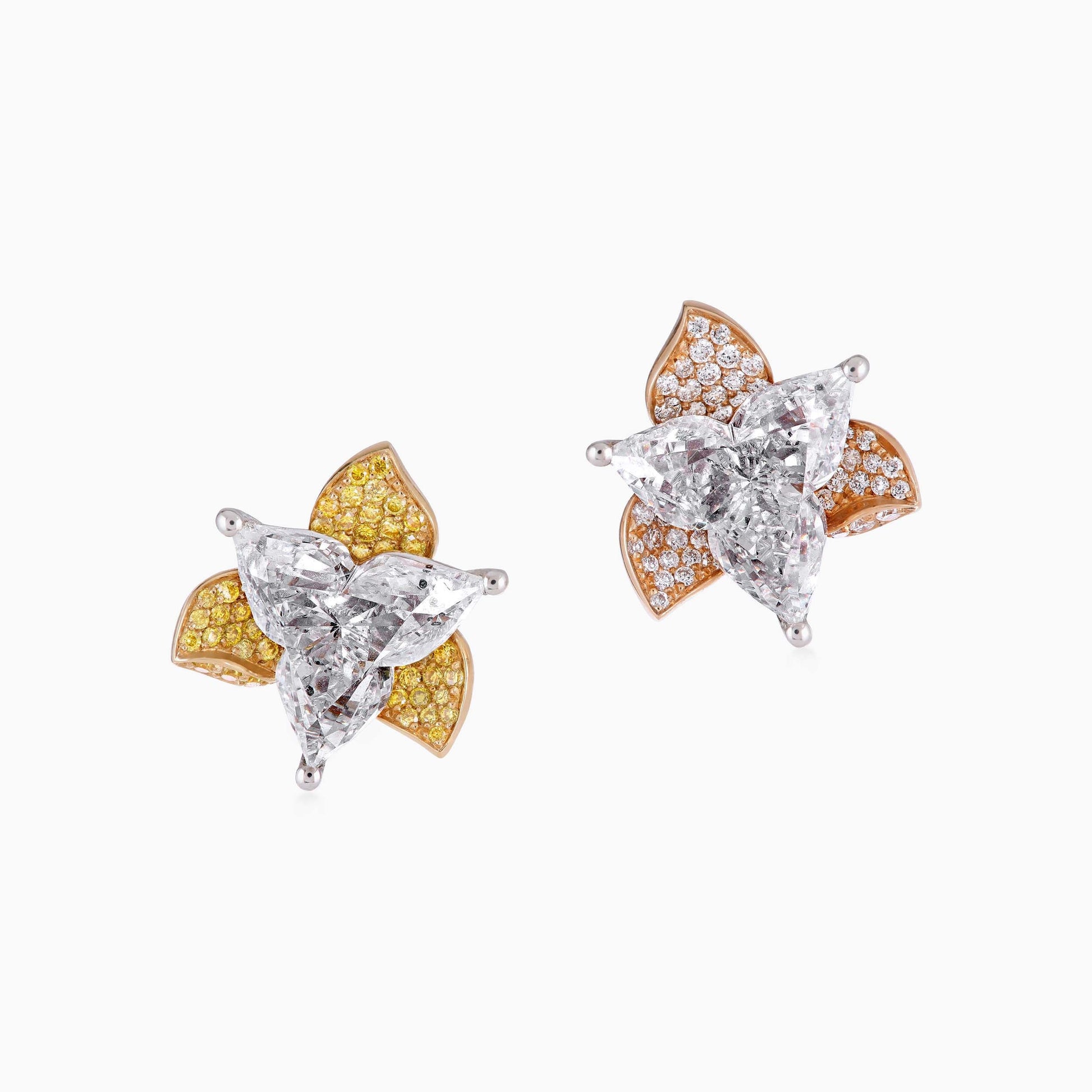 Floral Earrings - High Jewellery - ALIEL