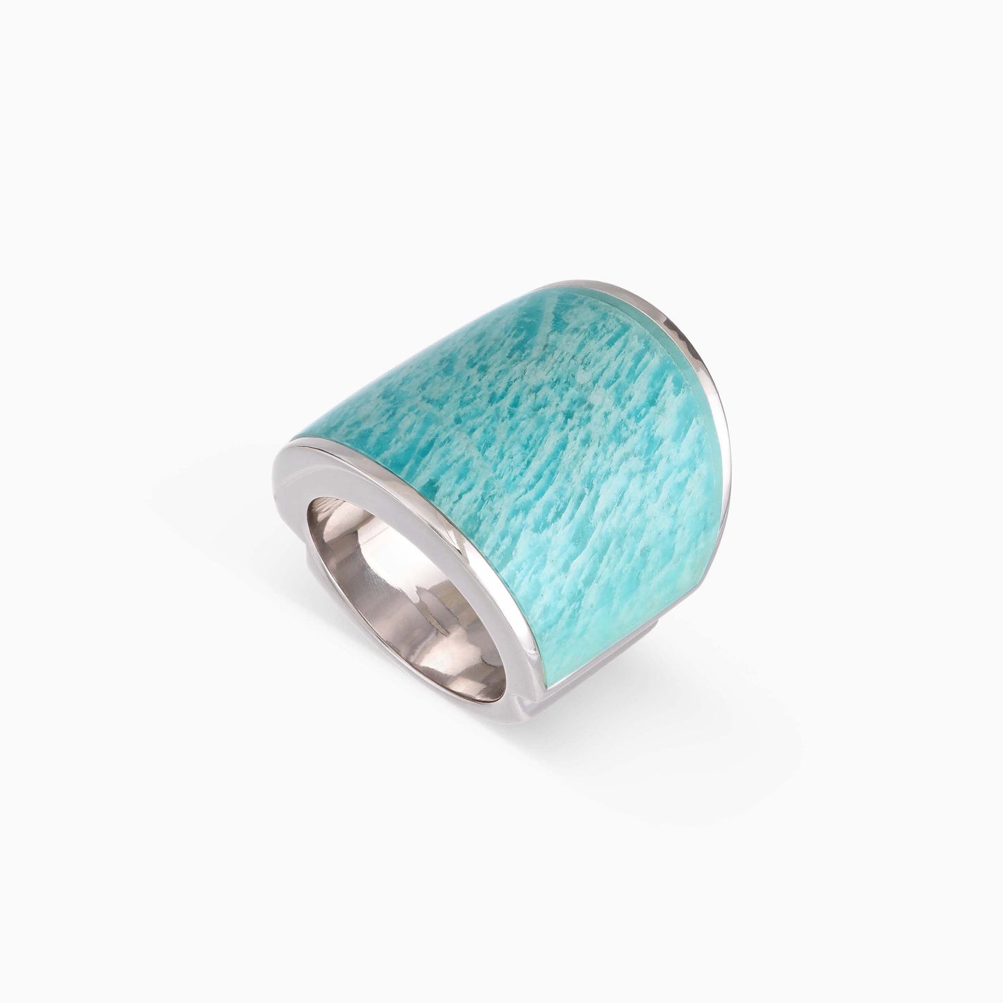 Green Enamel Ring - Fine Jewellery - ALIEL
