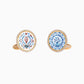 Iznik Cufflink Plates - Fine Jewellery - ALIEL