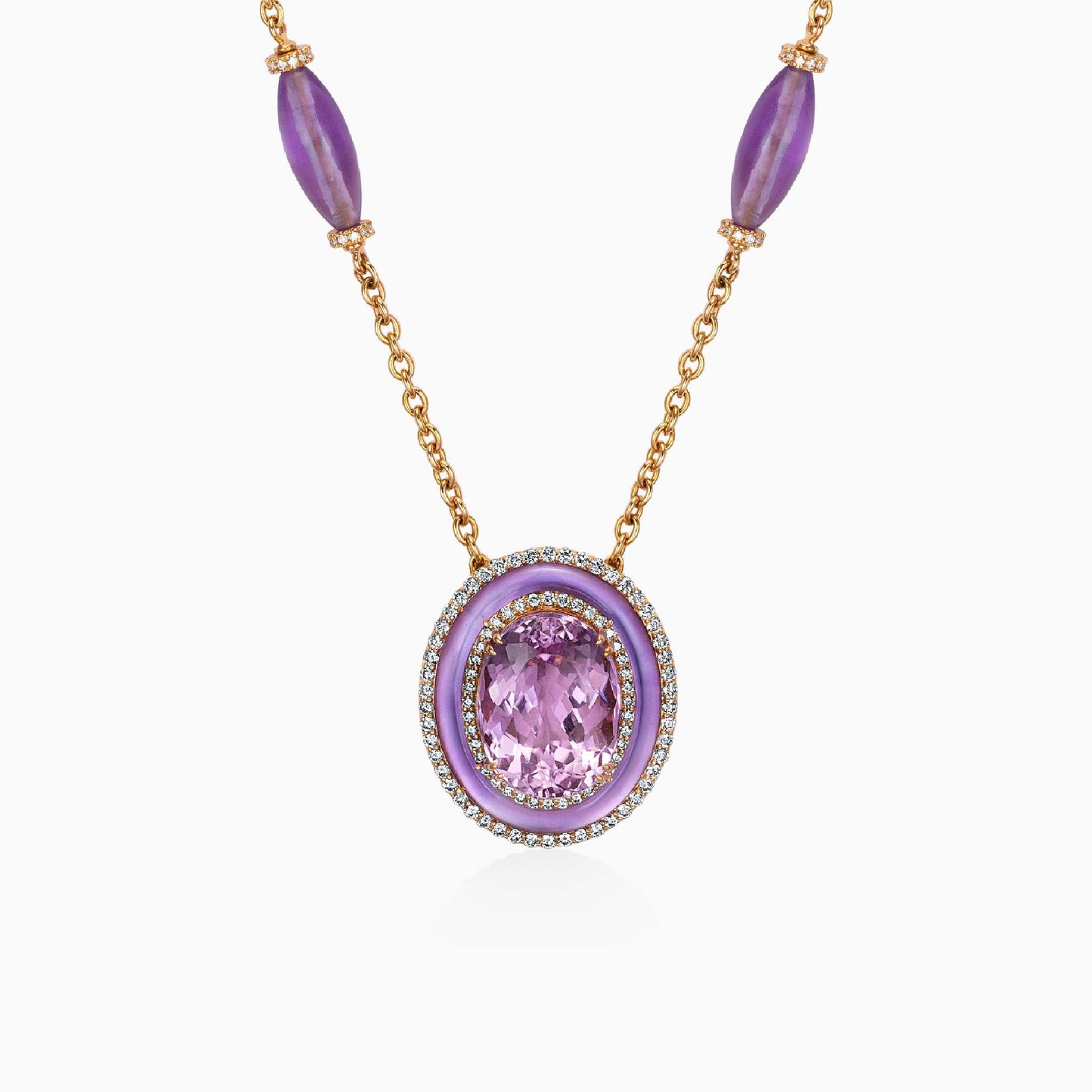 Kunzite Pendant - Fine Jewellery - ALIEL