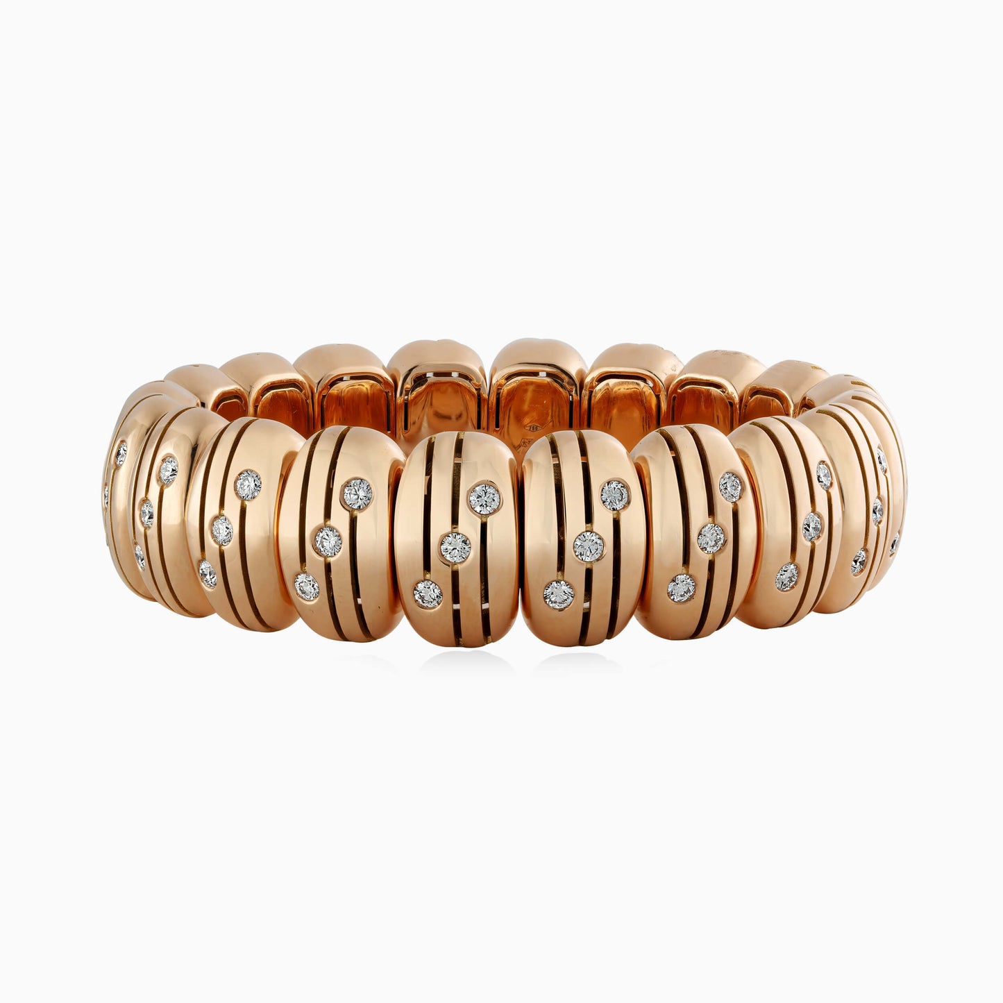 Luce Bangle in Rose Gold - Luce - ALIEL