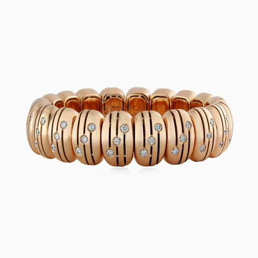 Luce Bangle in Rose Gold - Luce - ALIEL