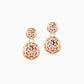 Luce Diamond Earrings in Pink Gold - Luce - ALIEL