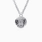 Luce Diamond Pendant in White Gold - Luce - ALIEL