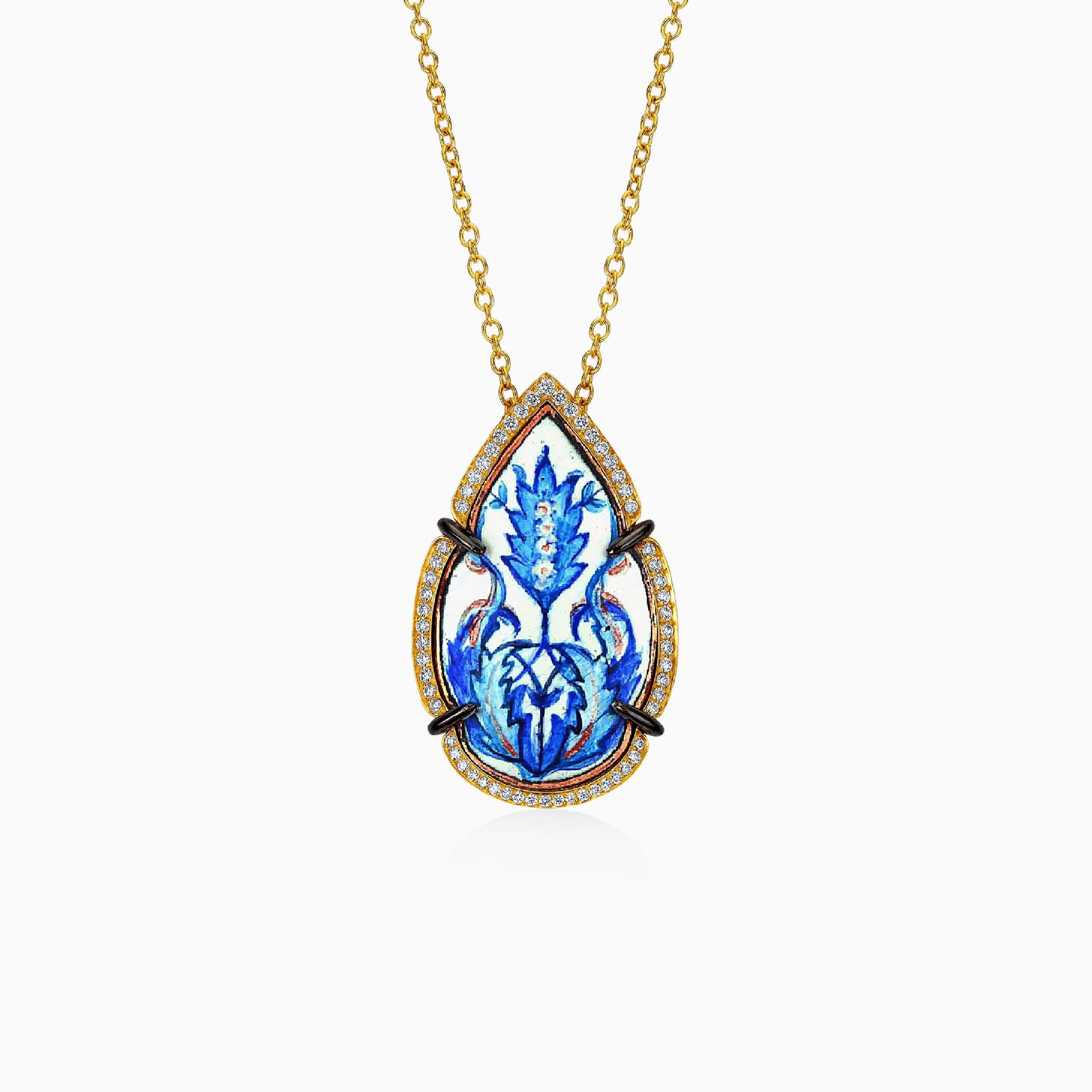 Muse Pendant in Yellow Gold - Muse - ALIEL