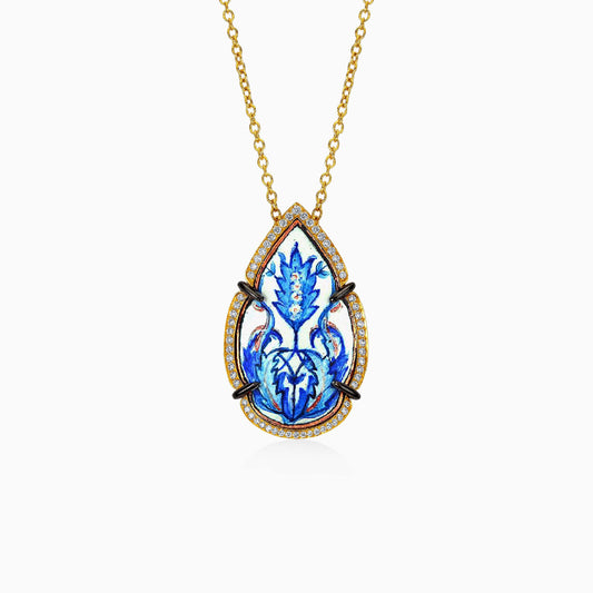 Muse Pendant in Yellow Gold - Muse - ALIEL