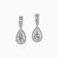 Pear shaped White Diamond Earrings - High Jewellery - ALIEL