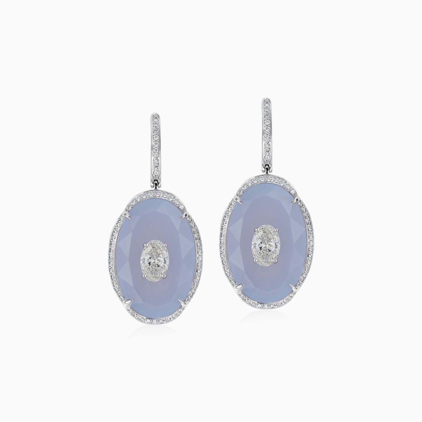 Pietra Chalcedony Earrings - Pietra - ALIEL