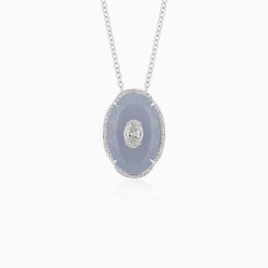 Pietra Chalcedony Pendant - Pietra - ALIEL