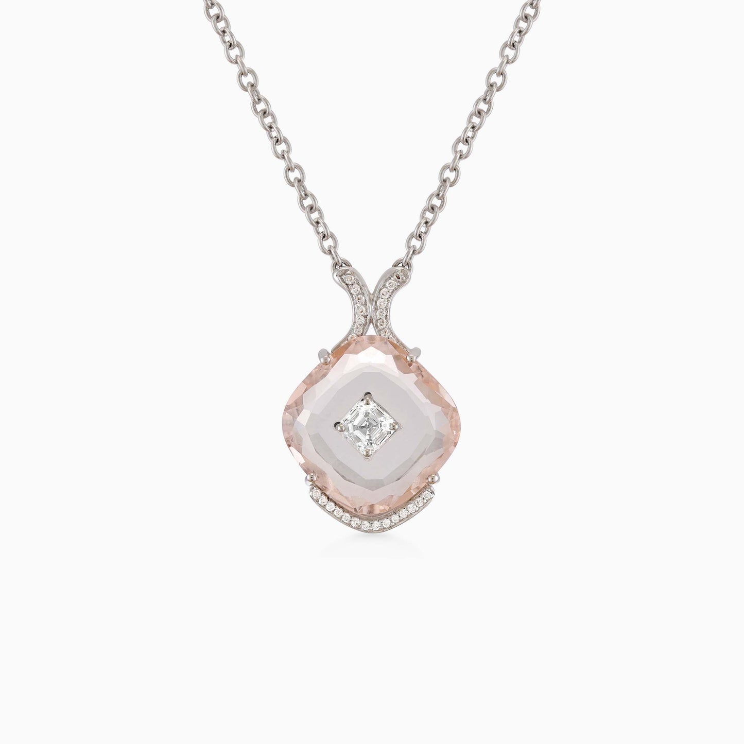 Pietra Morganite Pendant - Pietra - ALIEL