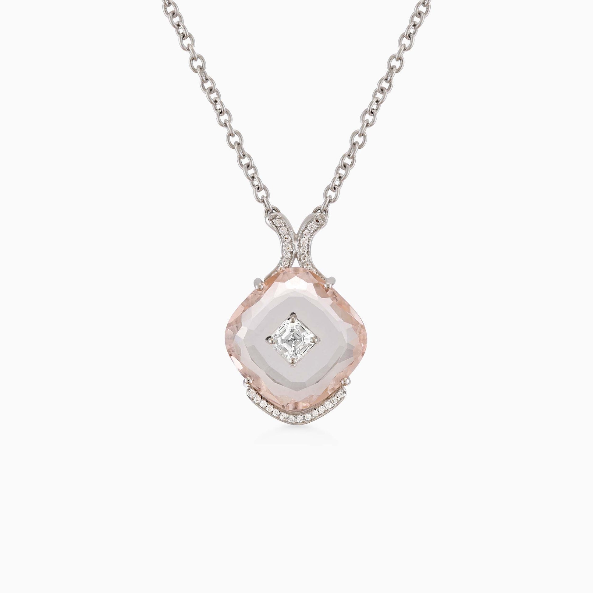 Pietra Morganite Pendant - Pietra - ALIEL