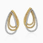 Round Diamond Hoop Earrings - Fine Jewellery - ALIEL