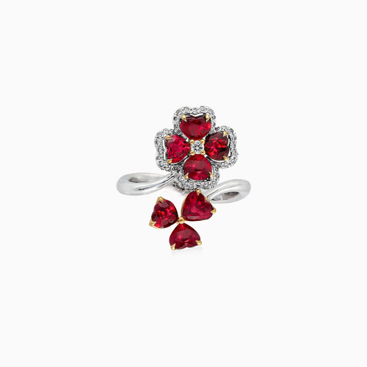Ruby and Diamond Ring - Fine Jewellery - ALIEL