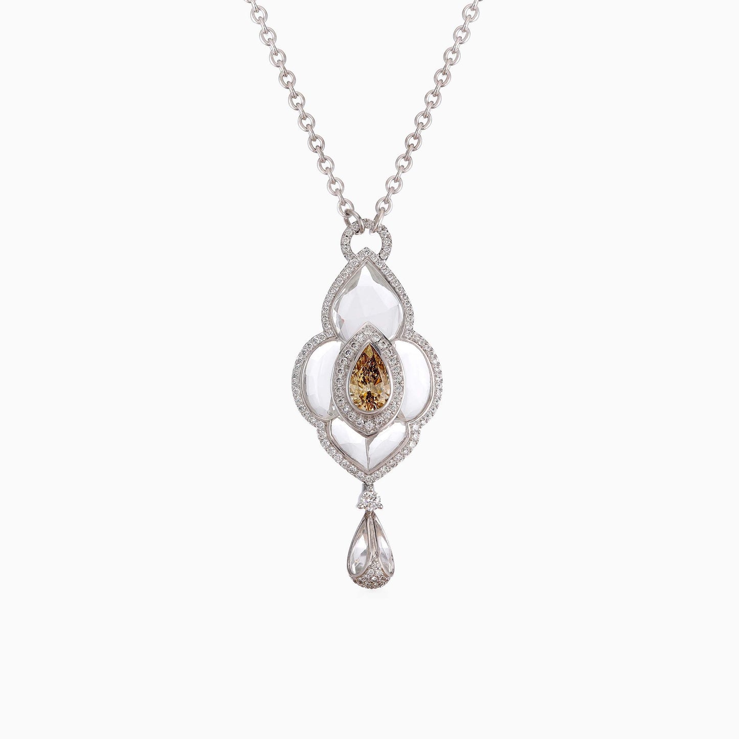 Sapphire and Diamond Pendant - Fine Jewellery - ALIEL