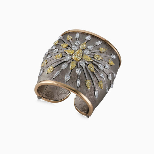 Solar Compass Cuff - High Jewellery - ALIEL