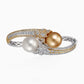 South Sea Pearl and Diamond Bangle - Fine Jewellery - ALIEL