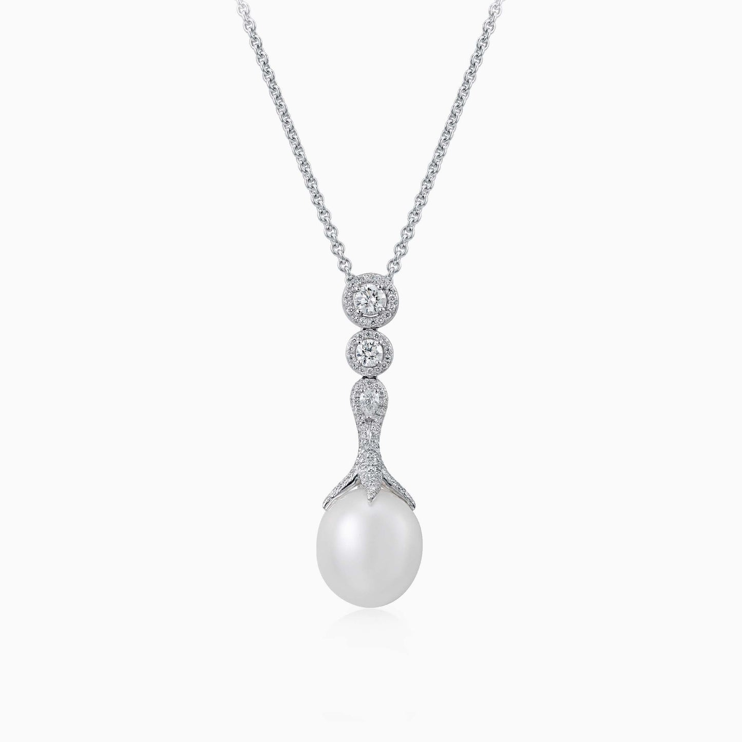 South Sea Pearl and Diamond Pendant - Fine Jewellery - ALIEL