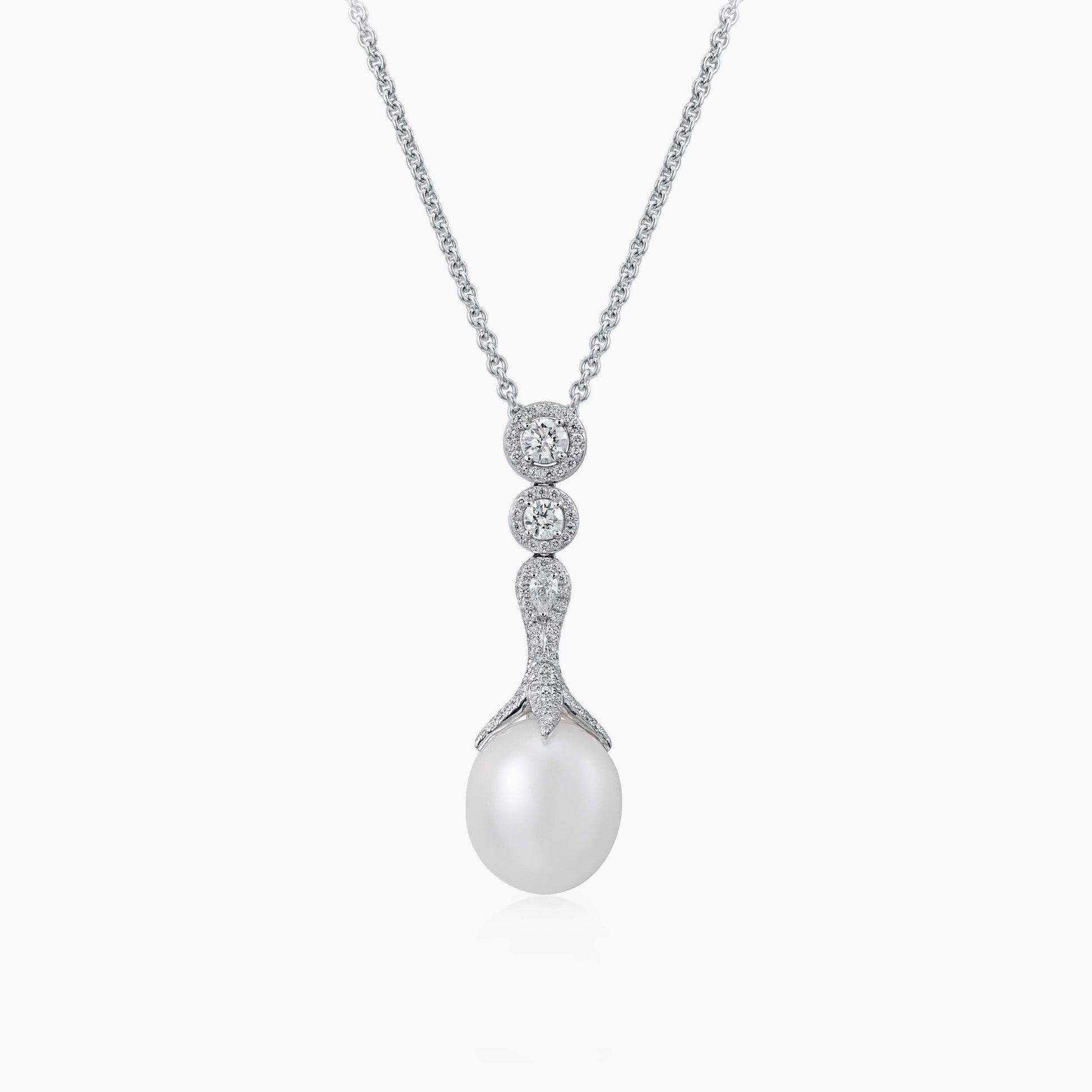 South Sea Pearl and Diamond Pendant - Fine Jewellery - ALIEL