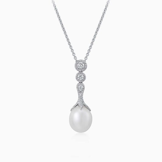 South Sea Pearl and Diamond Pendant - Fine Jewellery - ALIEL