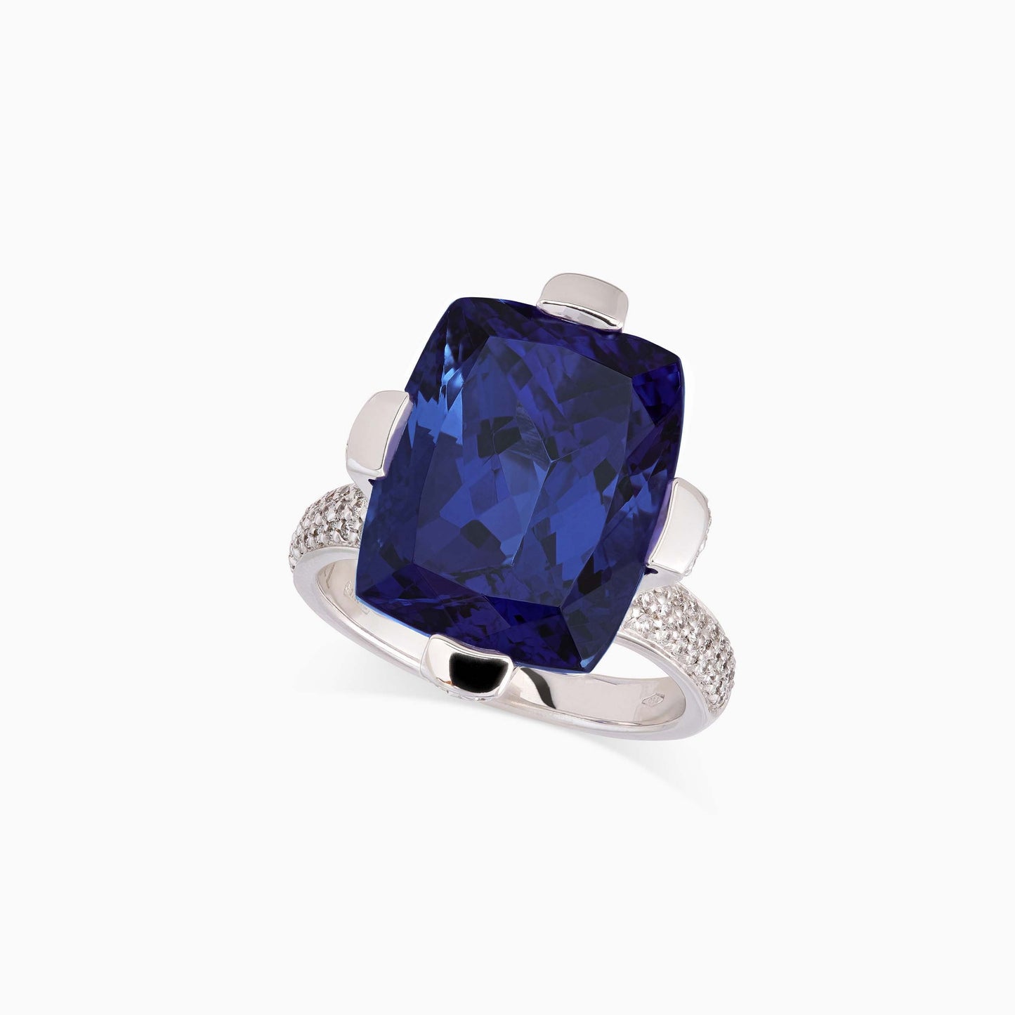 Tanzanite Solitaire Ring - High Jewellery - ALIEL