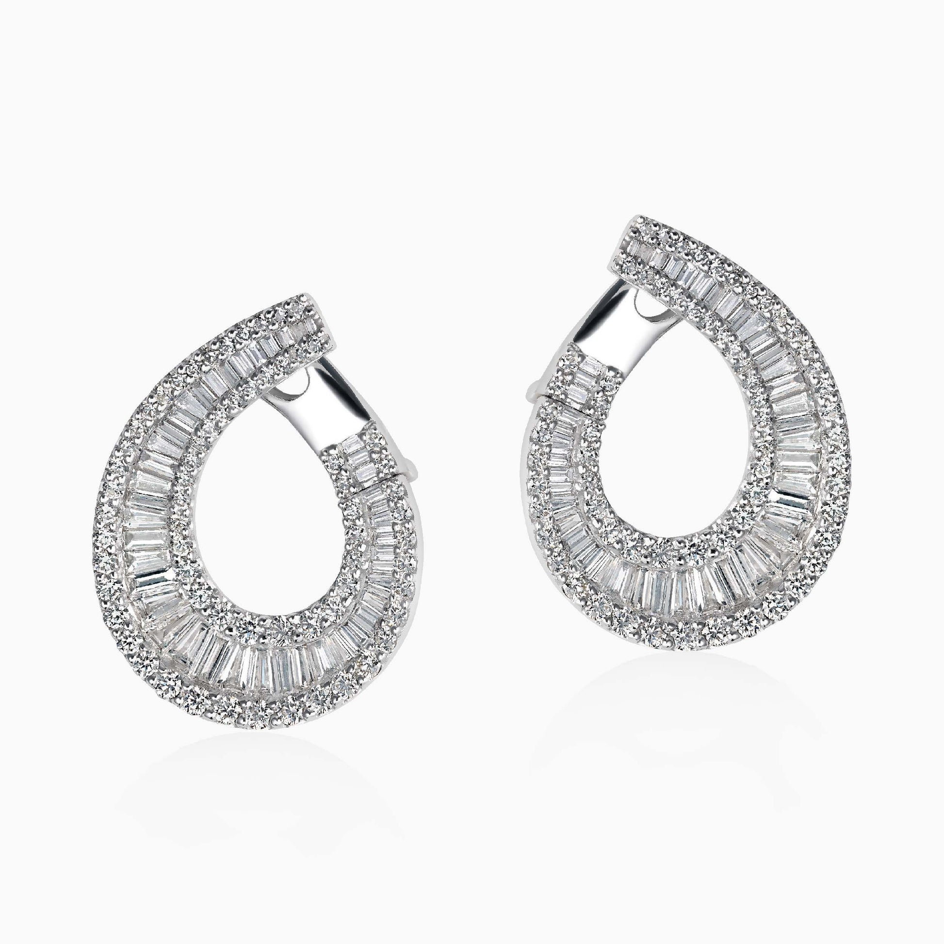 Taper Diamond Earrings - High Jewellery - ALIEL