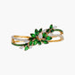 Tsavorite and Diamond Bangle - Fine Jewellery - ALIEL