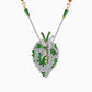 Tsavorite and Diamond Pendant - High Jewellery - ALIEL