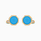 Turquoise and Diamond Cufflinks - Fine Jewellery - ALIEL